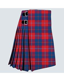 Clan Galloway Red Modern Tartan Kilt