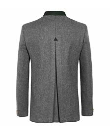 Grey Loden Trachten Jacket Oktoberfest Tyrol German Bavarian Jacket