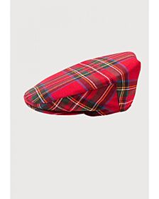 tartan flat cap