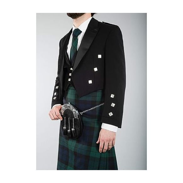 Black Watch Scottish Wedding Kilt Complete Outfit