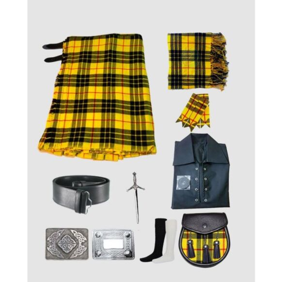 MacLeod Of Lewis Tartan With Accessories Kilt Set