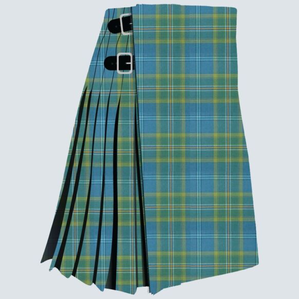 New All Ireland Blue Irish Tartan Kilt