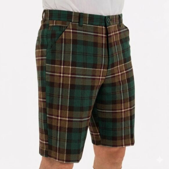 Allan Tartan Shorts For Men
