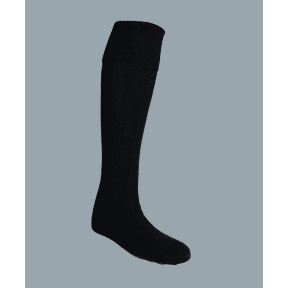 Black Kilt Hose