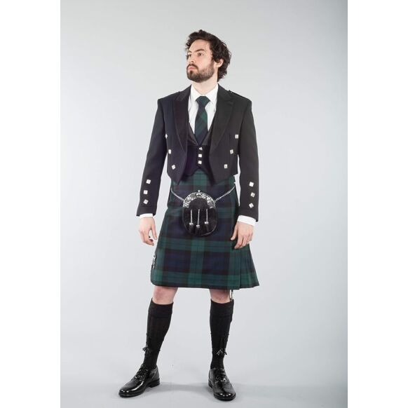 Black Watch Scottish Wedding Kilt Complete Outfit