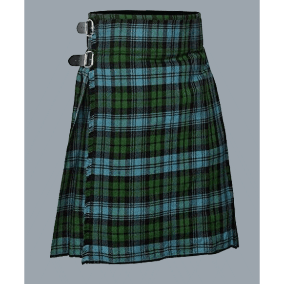 Campbell tartan kilt For Women