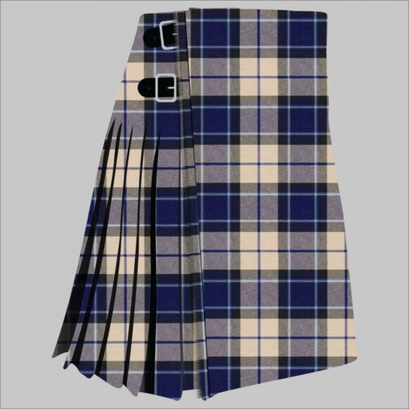 Comrie Navy Blue Tartan Kilt