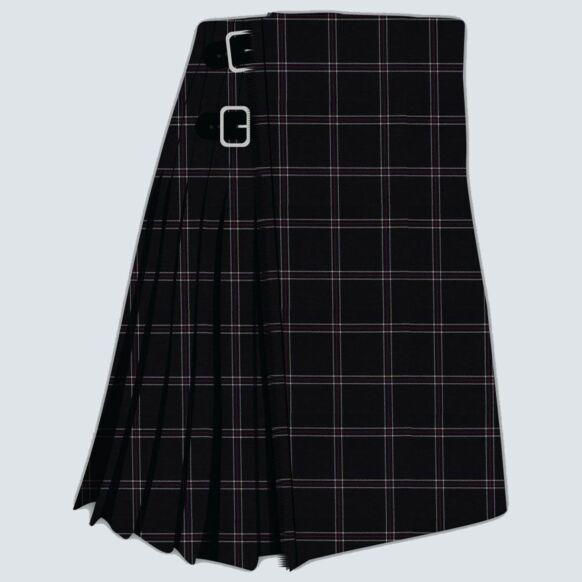 Clan Dark Hebridean Purple Tartan Kilt