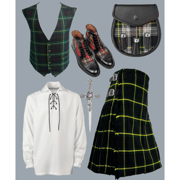 Gordon tartan kilt deal