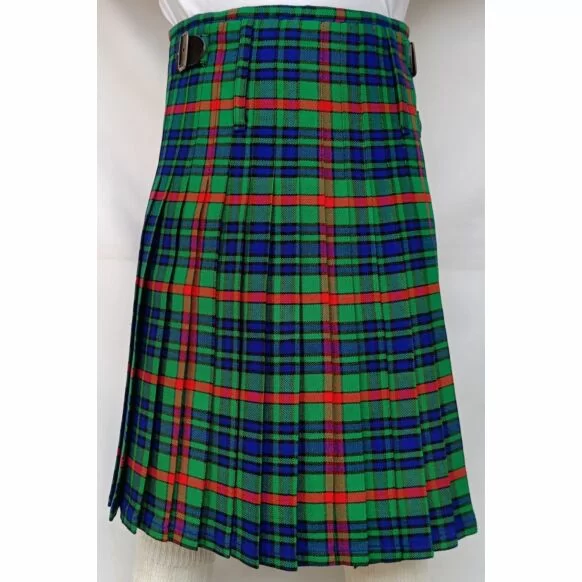 Casual Green Tartan Kilt