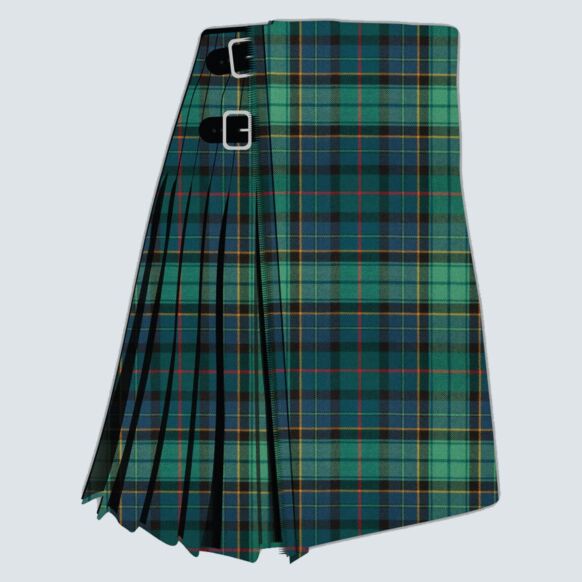 Clan Leinster Green Irish Tartan Kilt