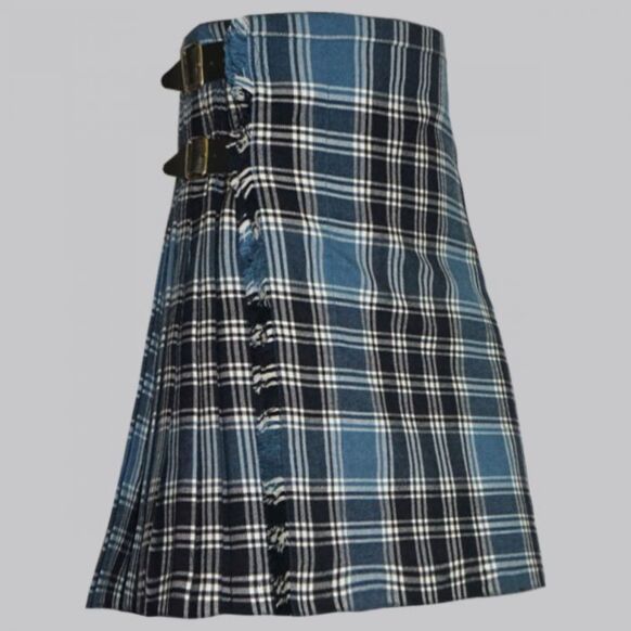 MacDonald Lord Isles Blue Modern Tartan Kilt