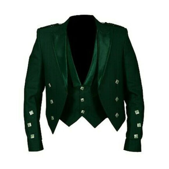 Prince Charlie Jacket Green colour