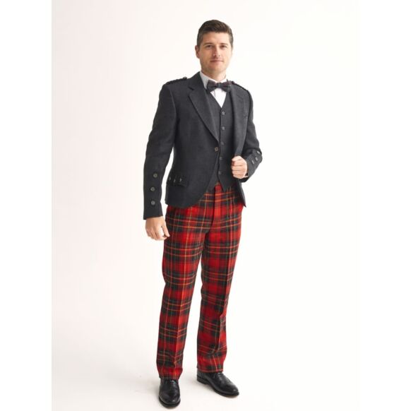 Tweed Jacket Tartan Trews Outfit