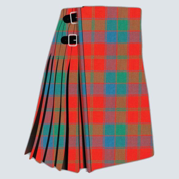 Clan Robertson Red Ancient Tartan Kilt