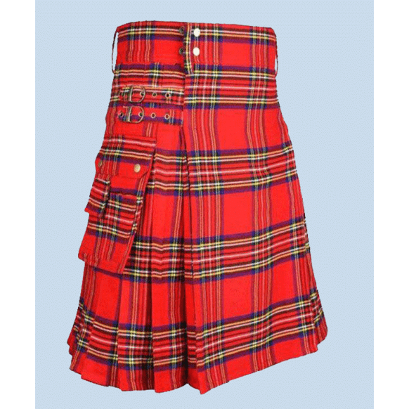 Royal Stewart Tartan Utility Kilt