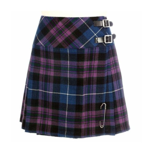 Scottish Mini Pride Of Scotland Tartan Kilt Women Skirt