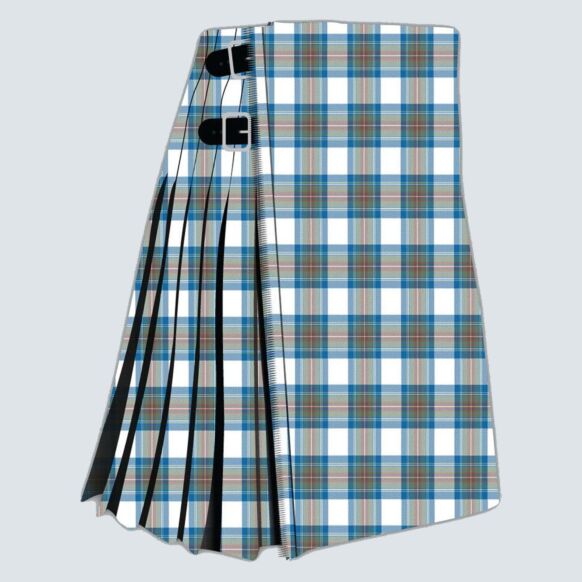 Clan Stewart Muted Blue Tartan Kilt