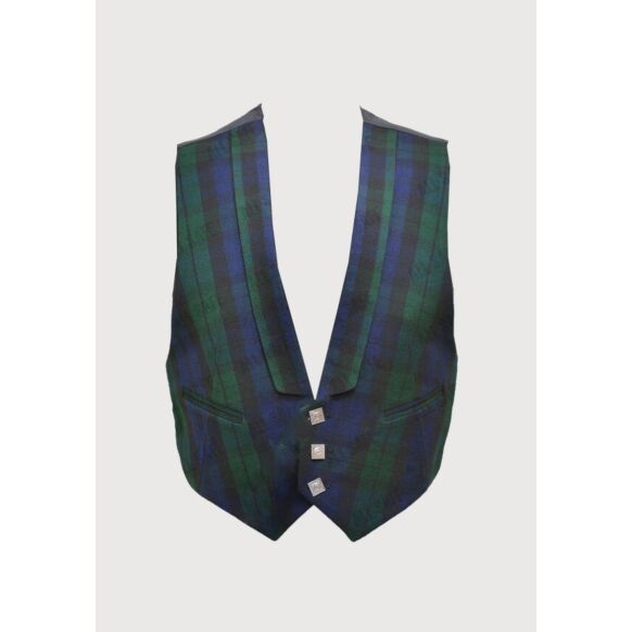 prince charlie tartan shade scottish jacket with vest coat