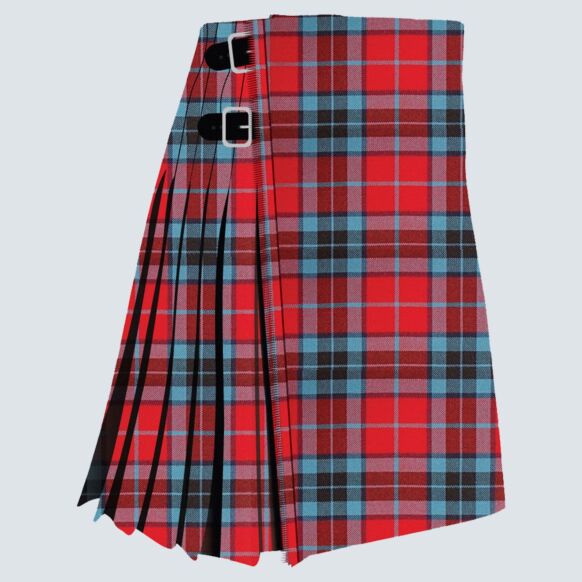 Clan Thomson Red Modern Tartan Kilt