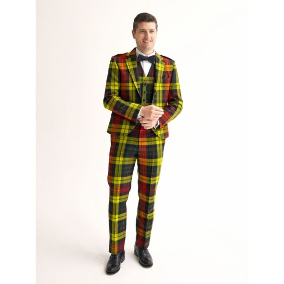 Versatile 6 Piece Tartan Suit