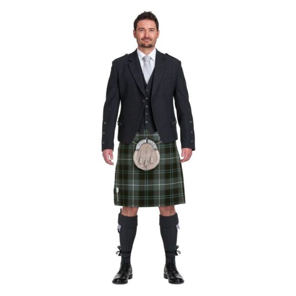 Patriot Tartan Black Jacket Complete Scottish Wedding Outfit