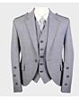 Light Grey Argyle Jacket 